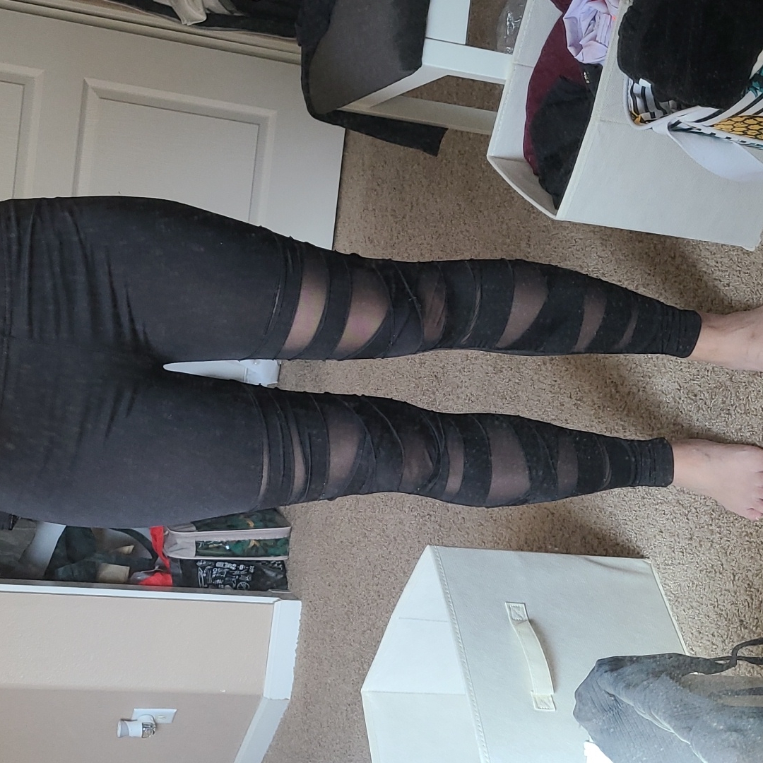 Sheer Wrapper Legging